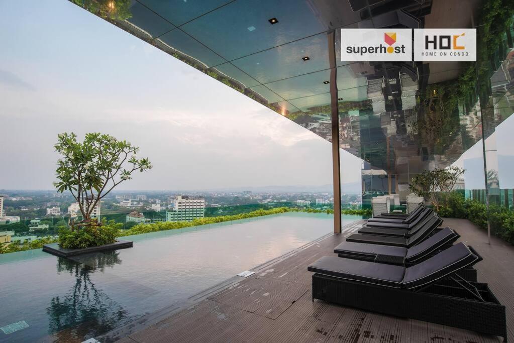 Cozy Luxury Condo @ The Astra Čiang Mai Exteriér fotografie