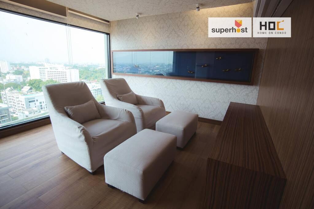 Cozy Luxury Condo @ The Astra Čiang Mai Exteriér fotografie